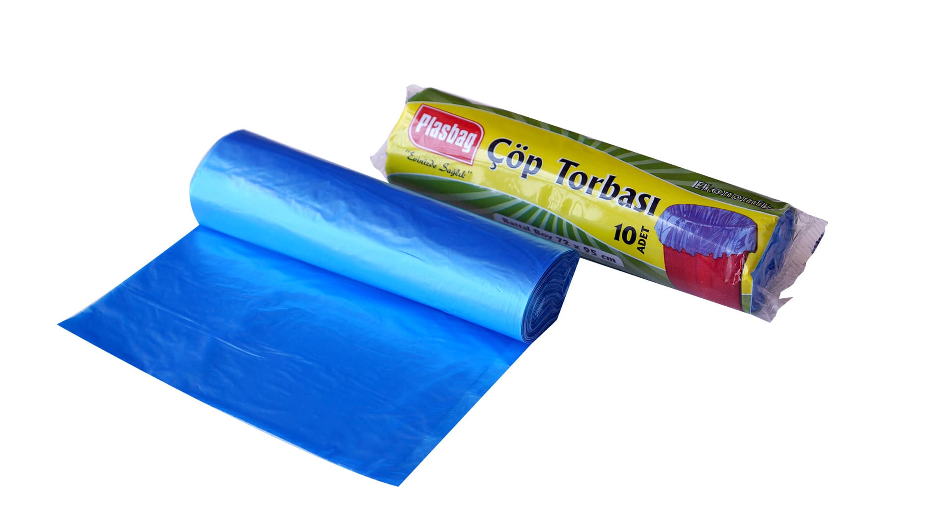 Plasbag Rulo Çöp Torbası – Battal (mavi)